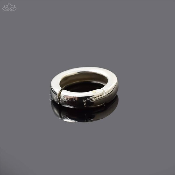 925 Silver Round Enhancer Lock Jewelry - Image 2