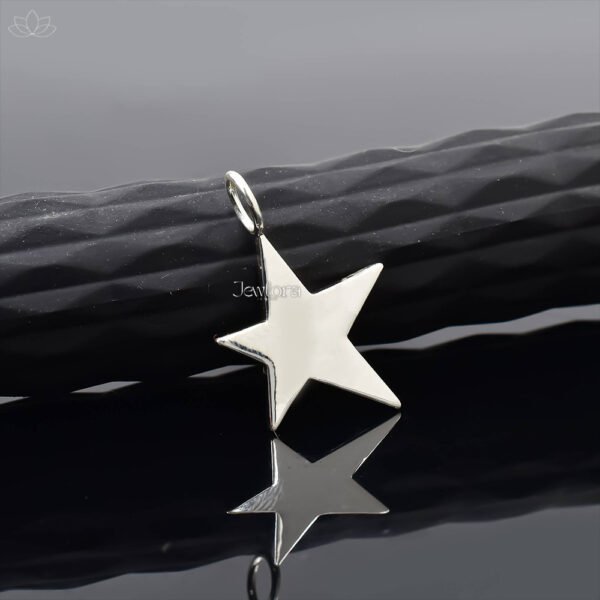 925 Silver Blue Enamel Star Charm Jewelry - Image 2