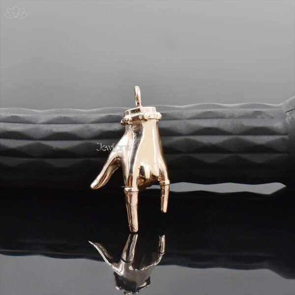 14K Yellow Gold Plated Figa Charm Jewelry - Image 3