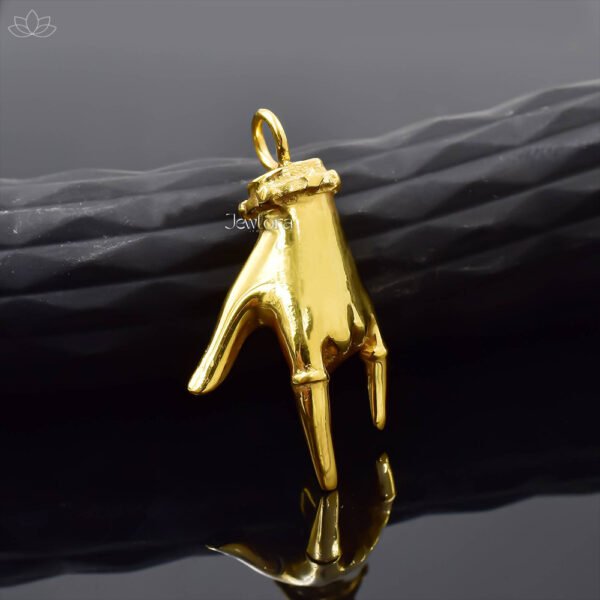 14K Yellow Gold Plated Figa Charm Jewelry