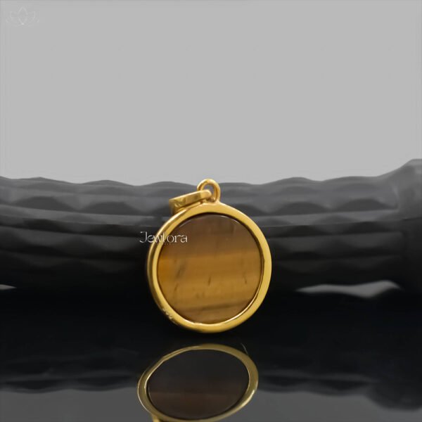 14K Yellow Gold Plated Moonstone Moon Face Charm Jewelry - Image 4