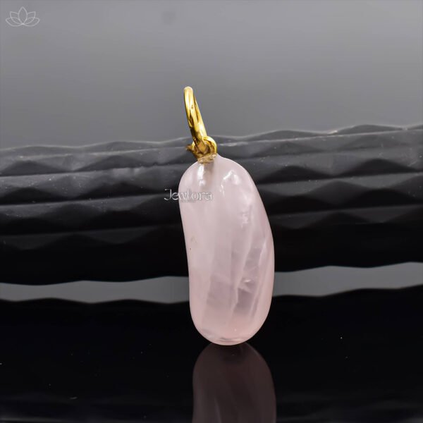 Designer Carving Lapis Bean Charm Jewelry - Image 5
