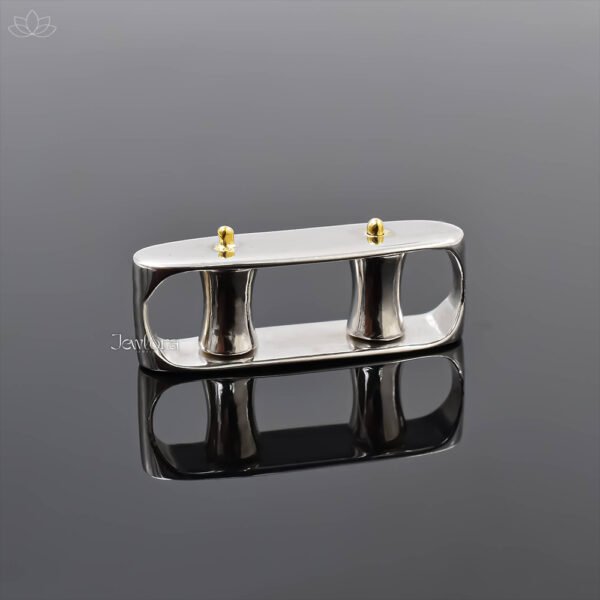 9K & 925 Silver Necklace Connector Pulley Charm Jewelry
