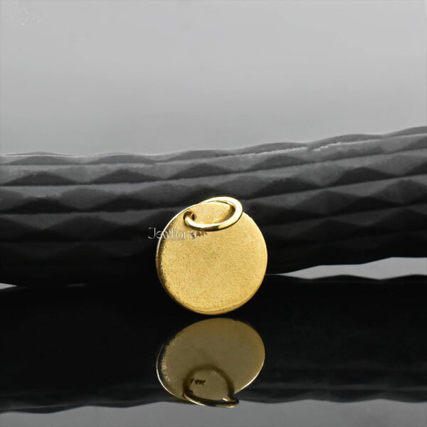 14K Yellow Gold Floral Charm Jewelry - Image 2