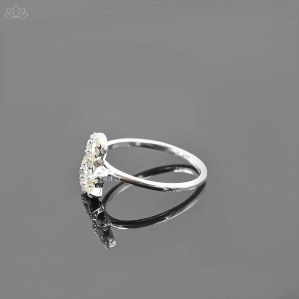 925 Silver Diamond Ampersand (&) Ring Jewelry - Image 3
